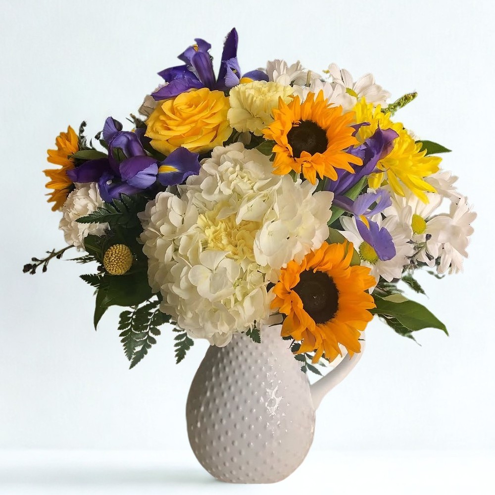 Bright floral design